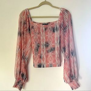 Anthropologie Gorgeous Mesh Top